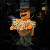 Maxbell Scary Pumpkin Doll Horror Hallowen Decoration for Christmas Events Halloween