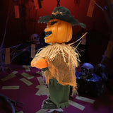 Maxbell Scary Pumpkin Doll Horror Hallowen Decoration for Christmas Events Halloween