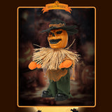 Maxbell Scary Pumpkin Doll Horror Hallowen Decoration for Christmas Events Halloween
