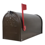 Maxbell Metal Mailbox Heavy Duty Medium Capacity Decorative Post Mounted for Outside