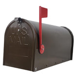Maxbell Metal Mailbox Heavy Duty Medium Capacity Decorative Post Mounted for Outside
