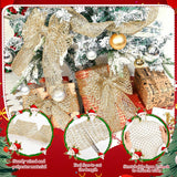 Maxbell 1 Roll Mesh Glitter Wired Ribbon for Flower Bouquet Gift Packaging
