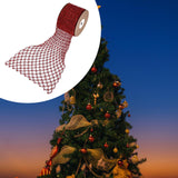 Maxbell 1 Roll Mesh Glitter Wired Ribbon for Flower Bouquet Gift Packaging