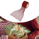 Maxbell 1 Roll Mesh Glitter Wired Ribbon for Flower Bouquet Gift Packaging