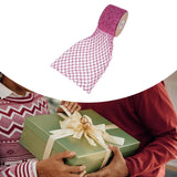 Maxbell 1 Roll Mesh Glitter Wired Ribbon for Flower Bouquet Gift Packaging