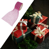 Maxbell 1 Roll Mesh Glitter Wired Ribbon for Flower Bouquet Gift Packaging