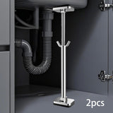 Maxbell 2x Undermount Sink Support Washbasin Bracket for Farmhouse Sink Counter M