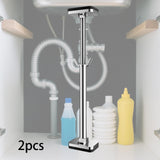 Maxbell 2x Undermount Sink Support Washbasin Bracket for Farmhouse Sink Counter XXL