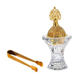 Maxbell Middle Eastern Incense Burner Rose Embossed for Hotel, Restaurant, Shop, Bar