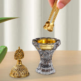 Maxbell Middle Eastern Incense Burner Rose Embossed for Hotel, Restaurant, Shop, Bar