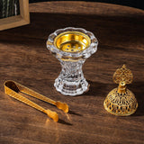 Maxbell Middle Eastern Incense Burner Rose Embossed for Hotel, Restaurant, Shop, Bar