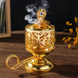 Maxbell Incense Burner Home Fragrance Desk Sculpture for Bedroom Living Room Cabinet