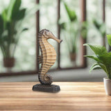 Maxbell Seahorse Figurine Gift Art Modern Gift Resin Figurine Statue Decor