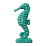 Maxbell Seahorse Figurine Gift Art Modern Gift Resin Figurine Statue Decor