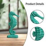 Maxbell Seahorse Figurine Gift Art Modern Gift Resin Figurine Statue Decor
