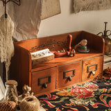 Maxbell Wooden Storage Box Home Desk Office Organizer for Hardware Hairpin Cosmetics