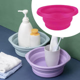 Maxbell Foldable Wash Basin Washing up Bowl Multifunctional Round Washbasin for Home