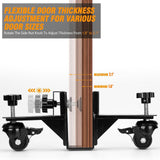 Maxbell Door Mover Cart Strong Lifting for 1.6inch to 2.1inch Doors Front Doors Slab 2pcs
