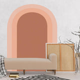 Maxbell Boho Arch Wall Decal Modern PVC Simple   Arch for Indoor Holiday