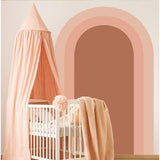 Maxbell Boho Arch Wall Decal Modern PVC Simple   Arch for Indoor Holiday