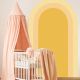 Maxbell Boho Arch Wall Decal Modern PVC Simple   Arch for Indoor Holiday