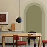 Maxbell Boho Arch Wall Decal Modern PVC Simple   Arch for Indoor Holiday