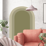 Maxbell Boho Arch Wall Decal Modern PVC Simple   Arch for Indoor Holiday