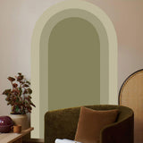 Maxbell Boho Arch Wall Decal Modern PVC Simple   Arch for Indoor Holiday