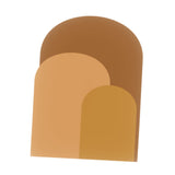 Maxbell Arch Wall Decal Stick and Peel Modern Indoor Party Decoration Arch Wallpaper Orange