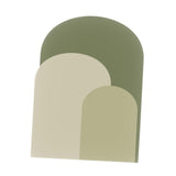 Maxbell Arch Wall Decal Stick and Peel Modern Indoor Party Decoration Arch Wallpaper Green