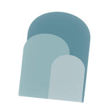 Maxbell Arch Wall Decal Stick and Peel Modern Indoor Party Decoration Arch Wallpaper Blue