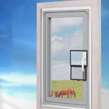 Maxbell Window Screen Mesh Home Office with Mount Hardware Tool Magnetic Flap System Style A