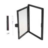 Maxbell Window Screen Mesh Home Office with Mount Hardware Tool Magnetic Flap System Style A