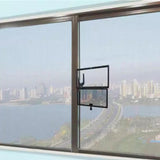 Maxbell Window Screen Mesh Home Office with Mount Hardware Tool Magnetic Flap System Style A