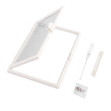 Maxbell Window Screen Mesh Home Office with Mount Hardware Tool Magnetic Flap System Style B