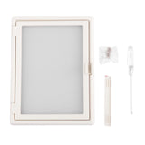 Maxbell Window Screen Mesh Home Office with Mount Hardware Tool Magnetic Flap System Style B