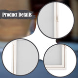 Maxbell Window Screen Mesh Home Office with Mount Hardware Tool Magnetic Flap System Style B