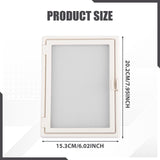 Maxbell Window Screen Mesh Home Office with Mount Hardware Tool Magnetic Flap System Style B