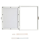 Maxbell Window Screen Mesh Home Office with Mount Hardware Tool Magnetic Flap System Style D