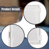 Maxbell Window Screen Mesh Home Office with Mount Hardware Tool Magnetic Flap System Style D