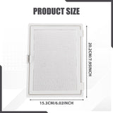 Maxbell Window Screen Mesh Home Office with Mount Hardware Tool Magnetic Flap System Style D