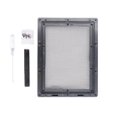 Maxbell Window Screen Mesh Home Office with Mount Hardware Tool Magnetic Flap System Style E