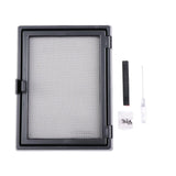 Maxbell Window Screen Mesh Home Office with Mount Hardware Tool Magnetic Flap System Style E
