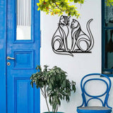 Maxbell Cat Wall Decor Stylish Elegant Creative Artwork for Home Holiday Living Room