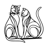 Maxbell Cat Wall Decor Stylish Elegant Creative Artwork for Home Holiday Living Room