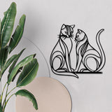 Maxbell Cat Wall Decor Stylish Elegant Creative Artwork for Home Holiday Living Room