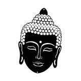 Maxbell Buddha Head Wall Decor Kitchen Yoga Fence Garden Corridor Home Buddhism Sign