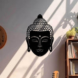 Maxbell Buddha Head Wall Decor Kitchen Yoga Fence Garden Corridor Home Buddhism Sign