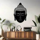 Maxbell Buddha Head Wall Decor Kitchen Yoga Fence Garden Corridor Home Buddhism Sign