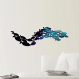 Maxbell Fish Wall Decor Gift Versatile Ornament for Living Room Outdoor Housewarming